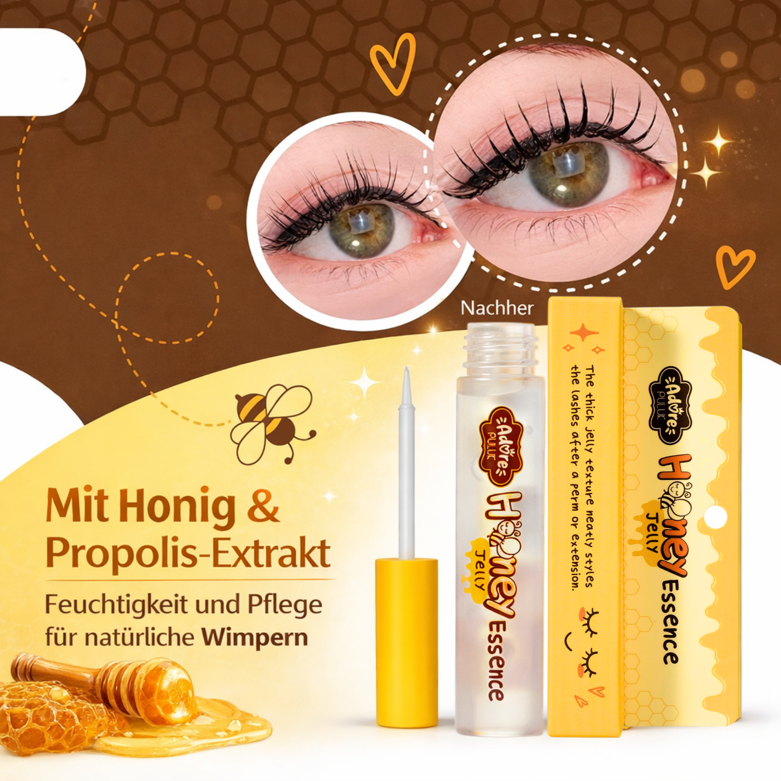 Honey Jelly Essence Lash Styler – Spike Styling Gel | 10 g