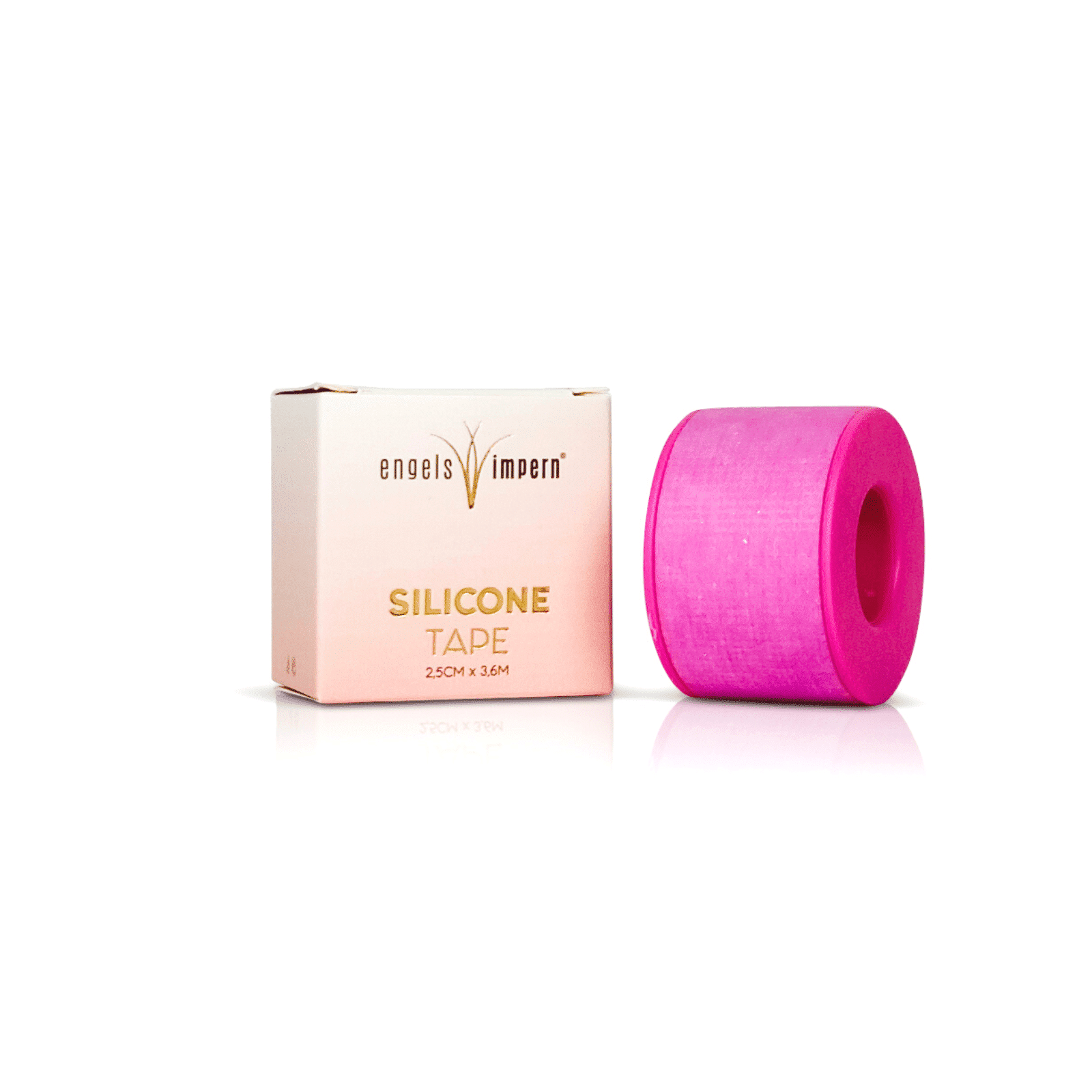 Silikone Tape breit 2,5cm x 3,6m sensitiv