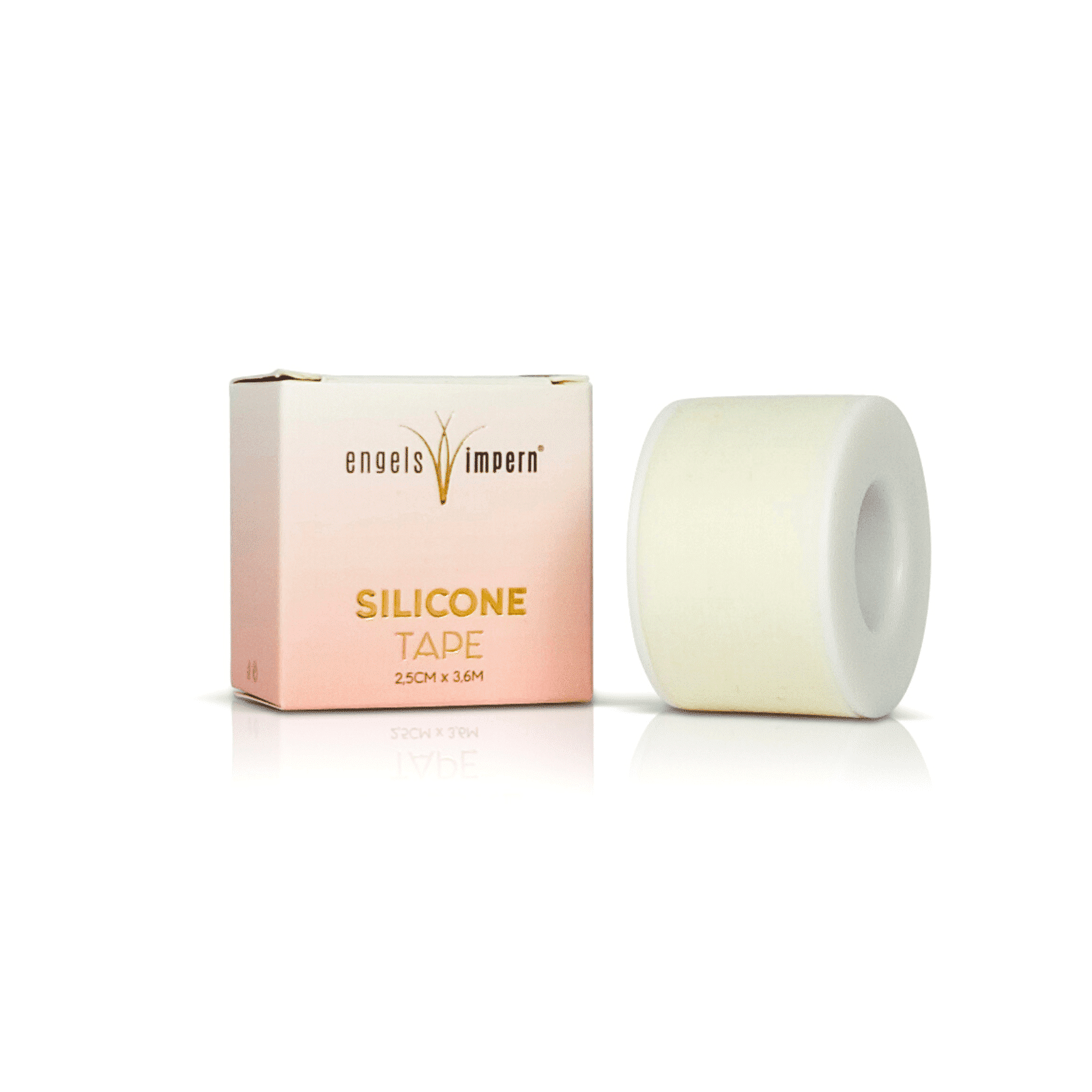 Silikone Tape breit 2,5cm x 3,6m sensitiv
