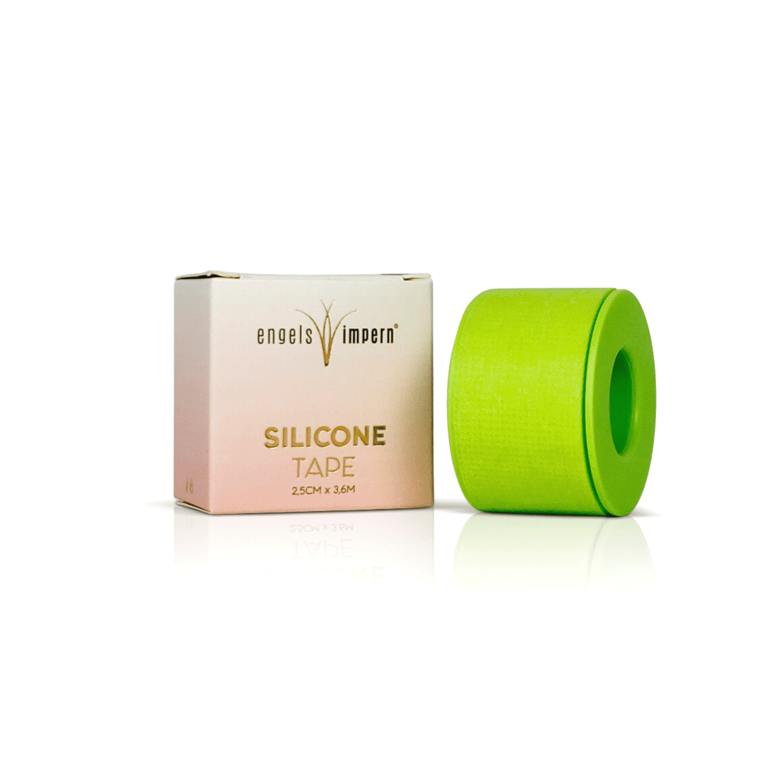 Silikone Tape breit 2,5cm x 3,6m sensitiv