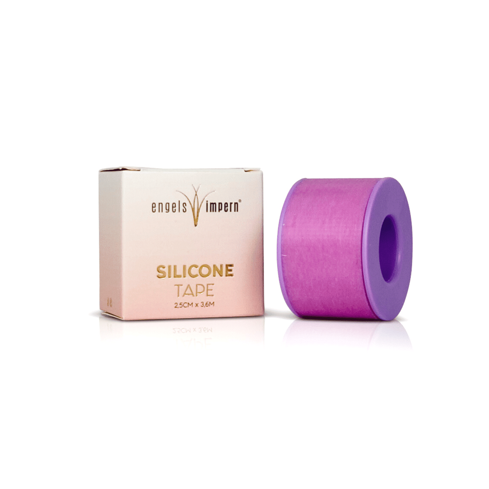 Silikone Tape breit 2,5cm x 3,6m sensitiv