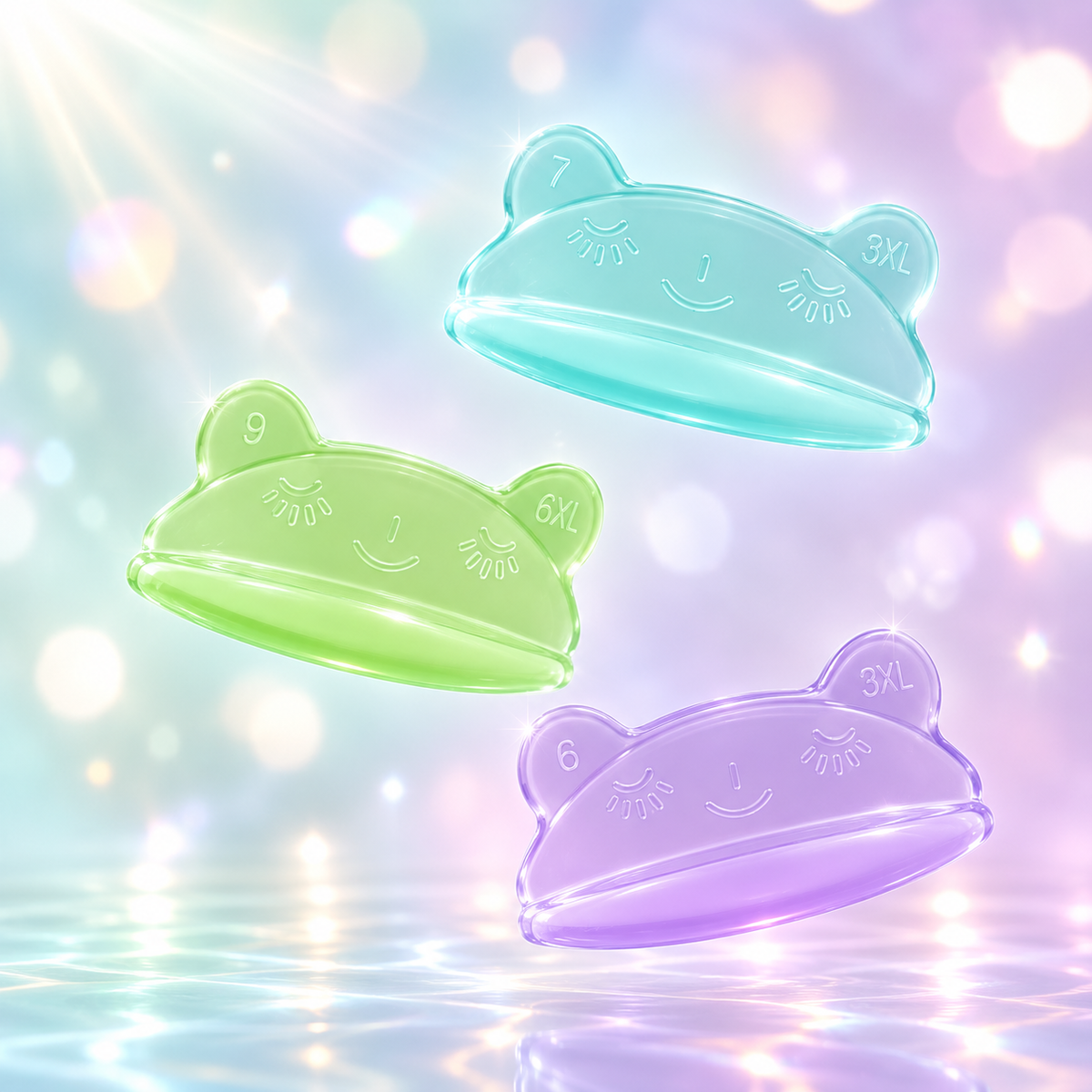 LUMI Silikonpads – LC Teardrop für Wimpernlifting | 10 Paar
