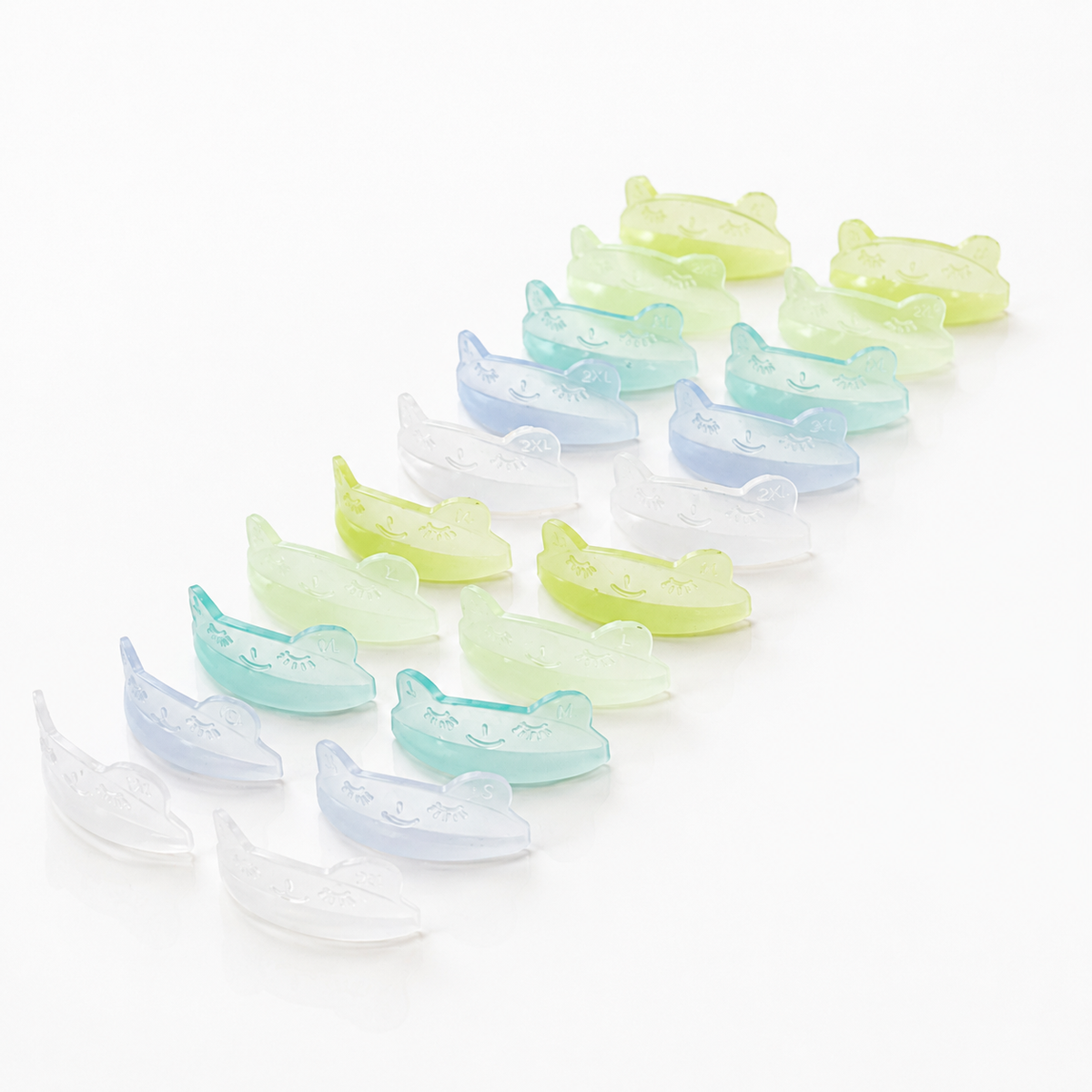 LUMI Silikonpads – LC Teardrop für Wimpernlifting | 10 Paar