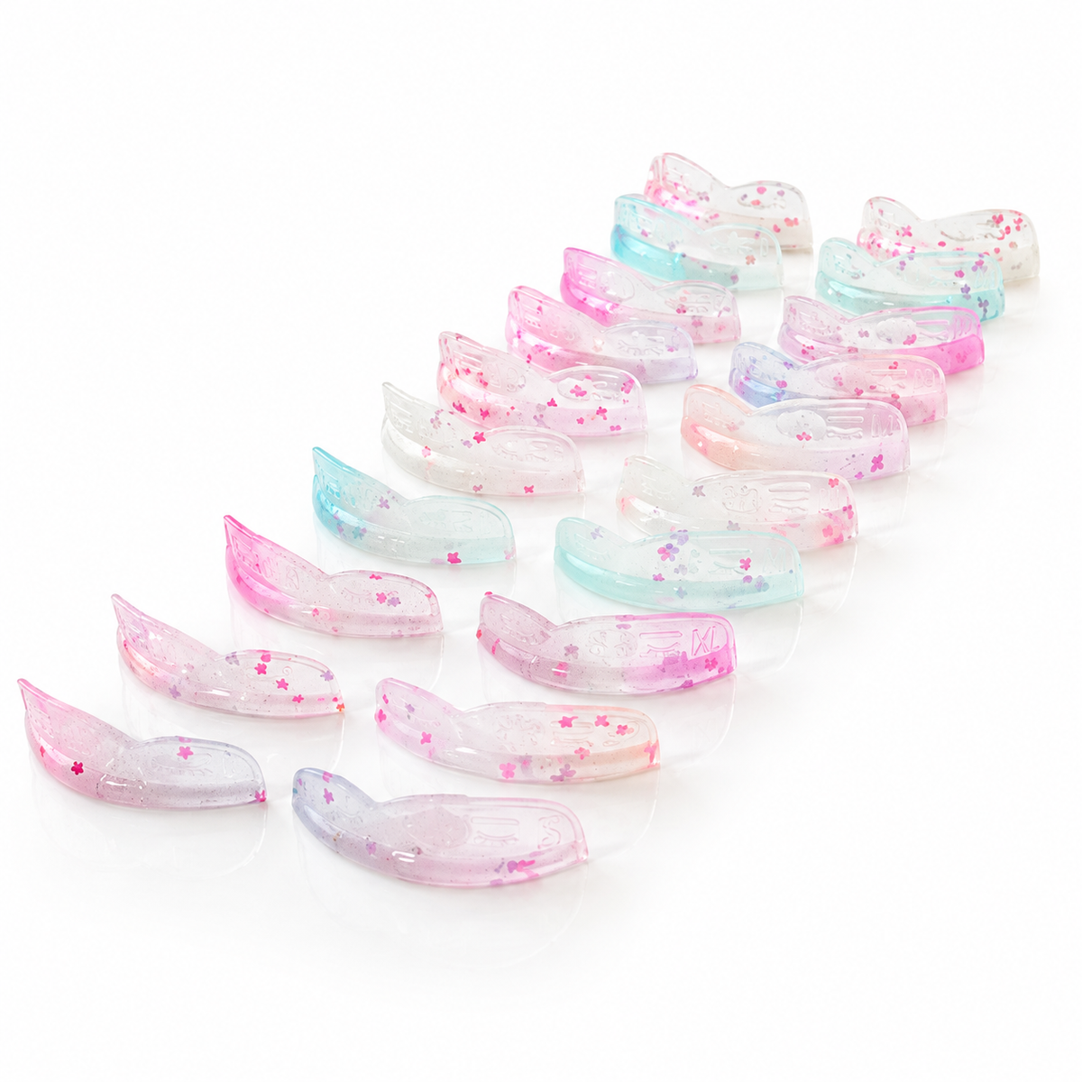 CLOUDIA Silikonpads – C-Curl Teardrop für Wimpernlifting | 10 Paar