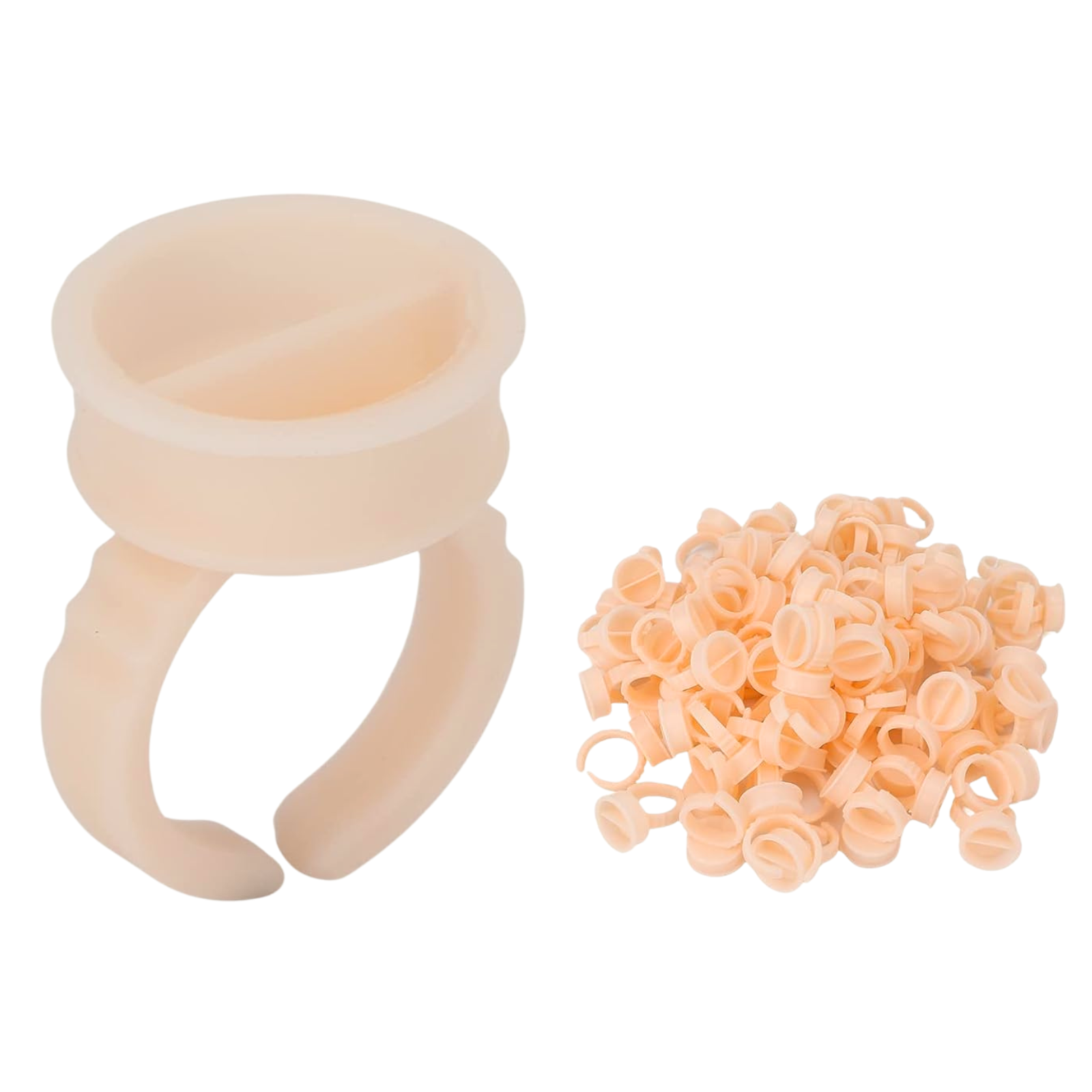 Silikon Kleberring für Wimpernverlängerung (100 Stück)