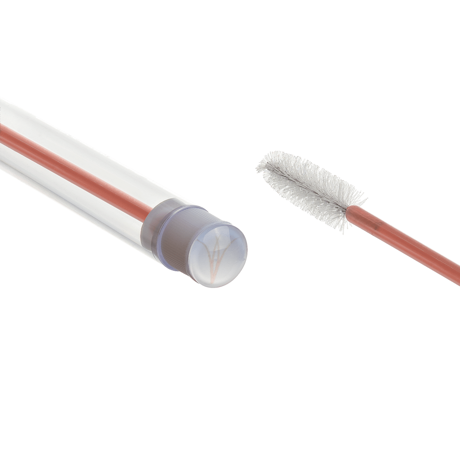 Wimpernbürstchen in Tube mit Kappe