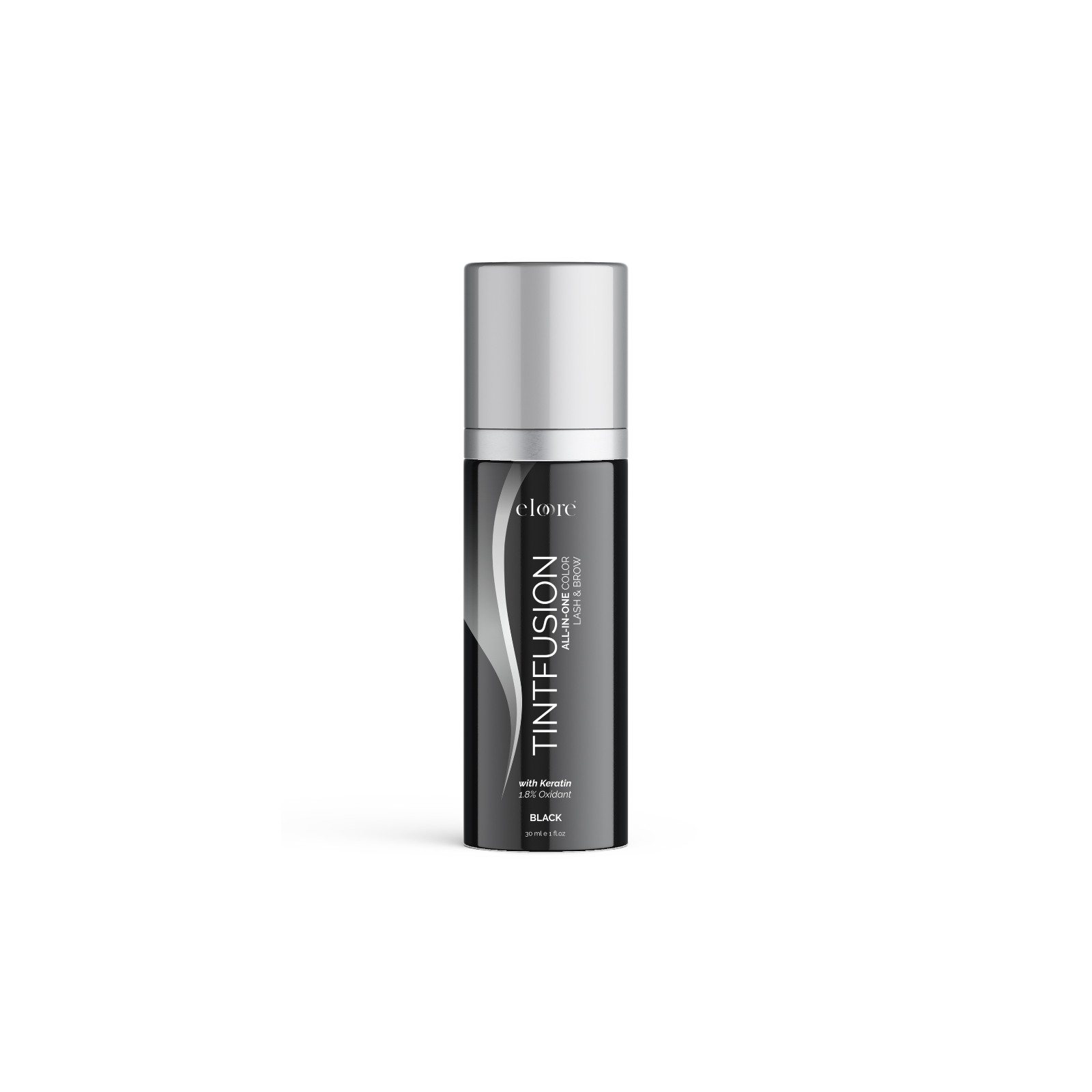 Augenbrauen- & Wimpernfarbe Black – TINTFUSION All-in-One mit Keratin | eloore®