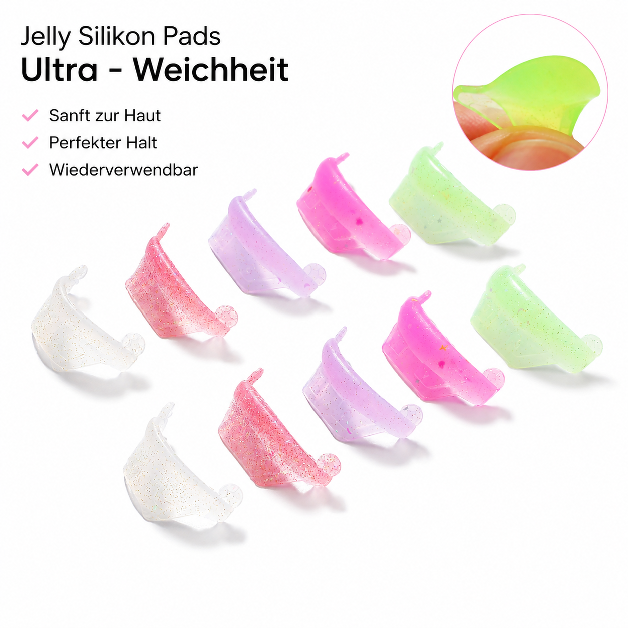 Car Silikonpads Set (5 Paar)