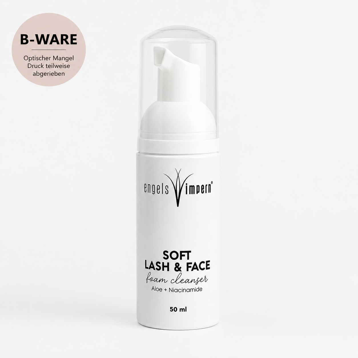 B-Ware Wimpernshampoo | Soft Lash & Face Foam Cleanser 50 ml