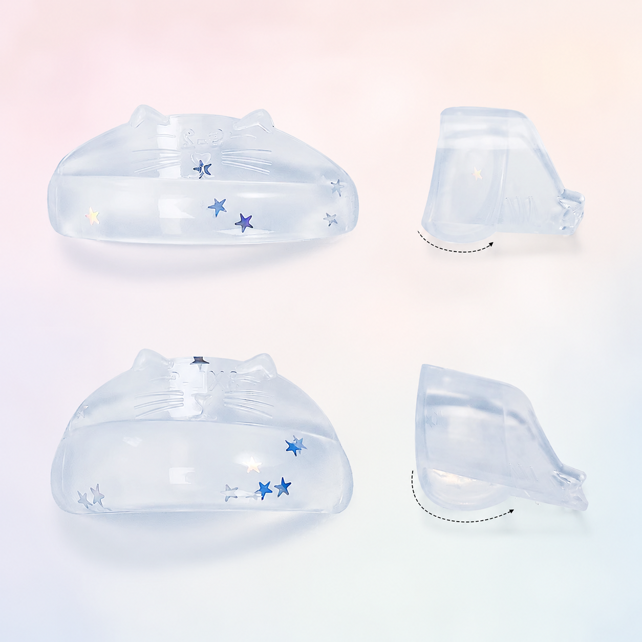 CatStar Silikonpads Set (7 Paar)