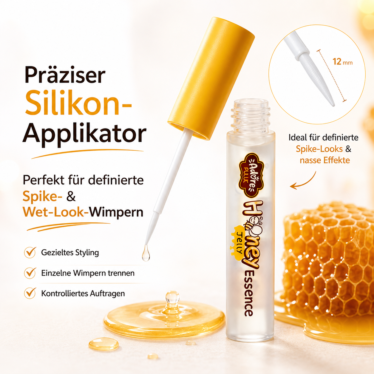Honey Jelly Essence Lash Styler – Spike Styling Gel | 10 g