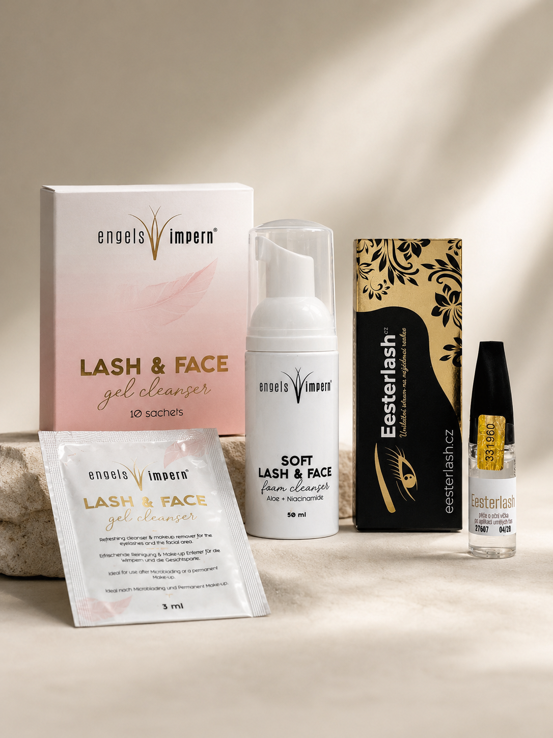 Wimpernshampoo & Pflege für Wimpernextensions