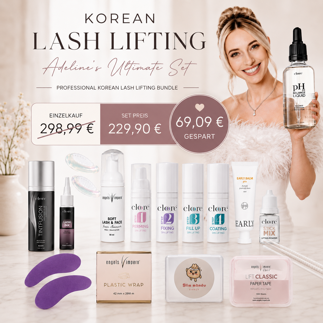 Adeline´s Korean Lash Lifting Ultimate Set
