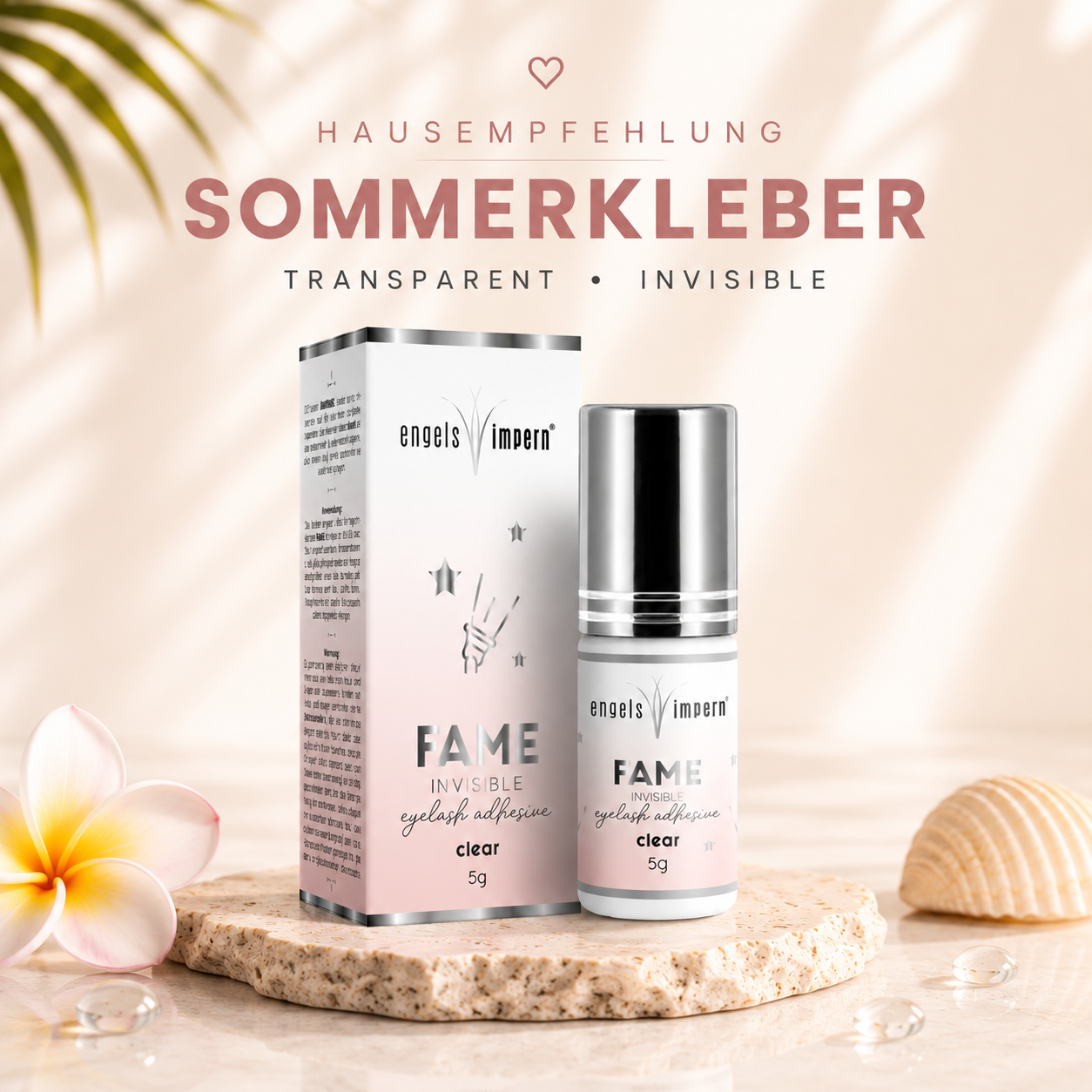 FAME INVISIBLE Wimpernkleber 5g - transparent