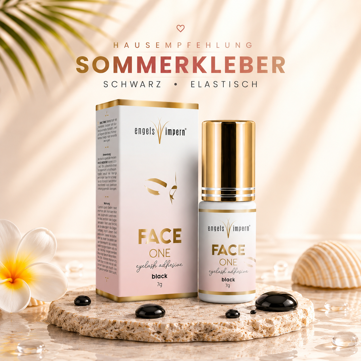 FACE- ONE Wimpernkleber 7g - schwarz