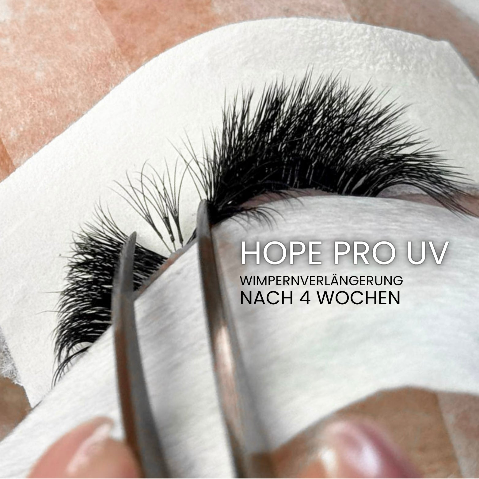 HOPE PRO UV LED Wimpernkleber 5 g – schwarz – 0,3-0,5 Sek (TPO-frei)