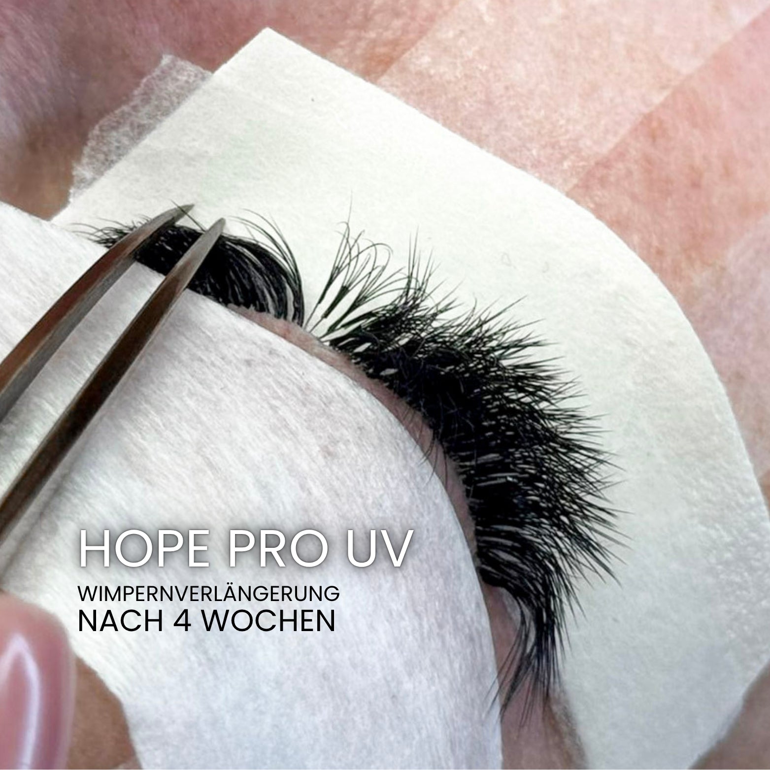 HOPE PRO UV LED Wimpernkleber 5 g – schwarz – 0,3-0,5 Sek (TPO-frei)