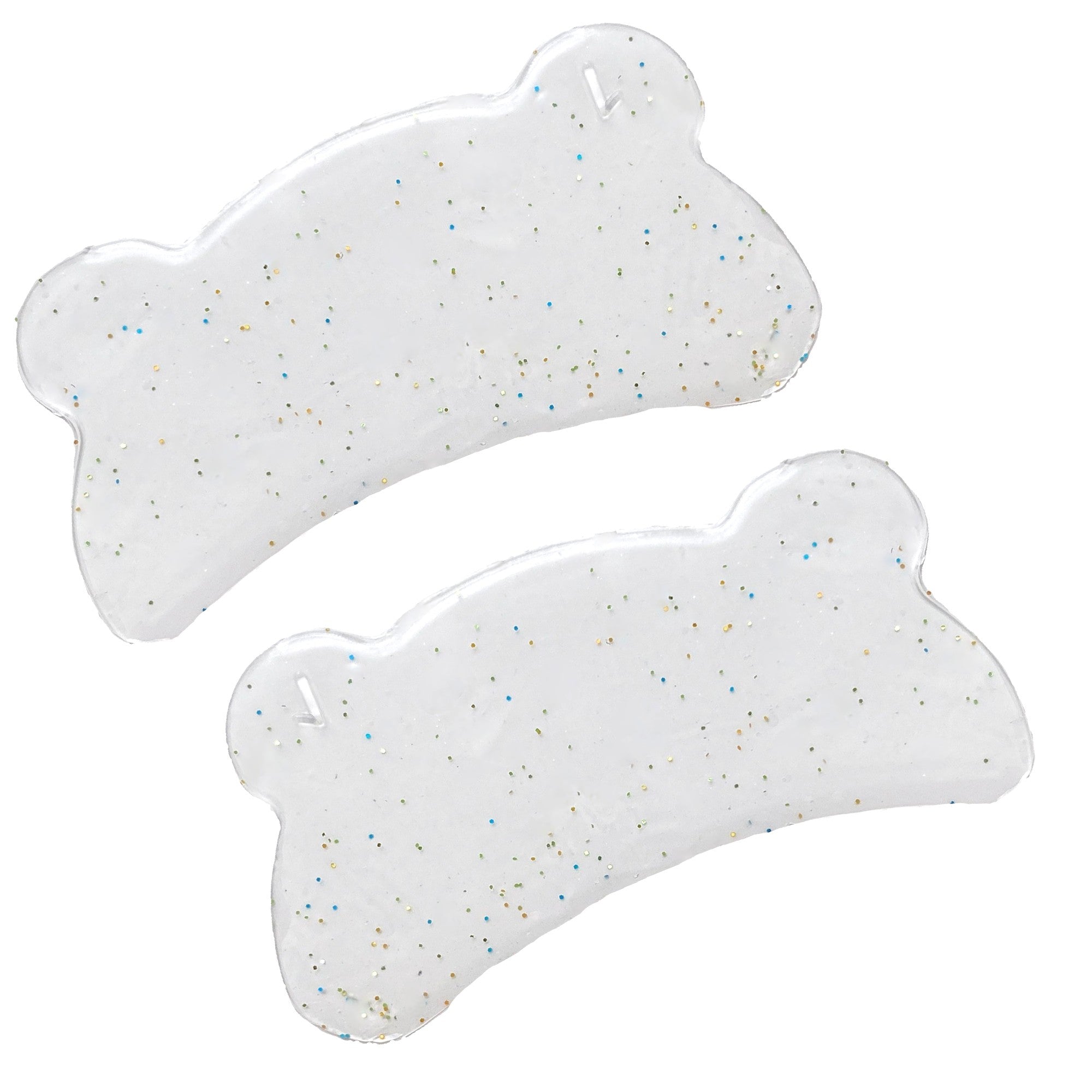 Korean Bear ultradünne Silikonpads transparent mit Glitzer – selbstklebende Pads für Korean Lash Lifting mit Perming Lotion

Die Korean Bear Silikonpads in Transparent mit Glitzer sind ultradünne, selbstklebende Pads für die präzise Fixierung der Wimpern während der Einwirkzeit der Perming Lotion. Dank ihrer extrem klebrigen Oberfläche haften sie sicher auf dem Augenlid – ganz ohne zusätzlichen Kleber. Ihre flexible, geschwungene Form passt sich perfekt verschiedenen Augenformen an. Ideal für das Korean Las