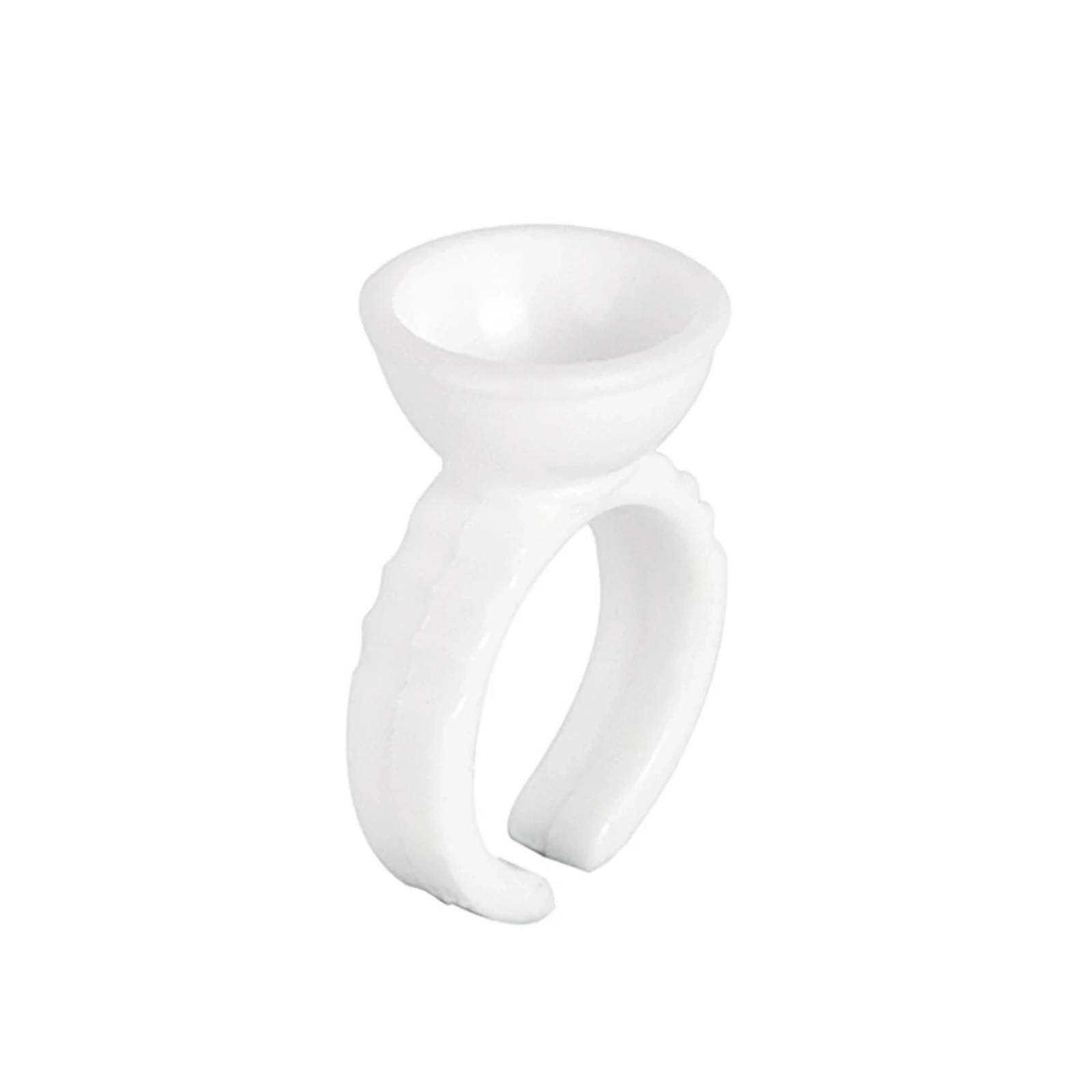 Kunststoff Kleberring für Wimpernverlängerung (100 Stück)