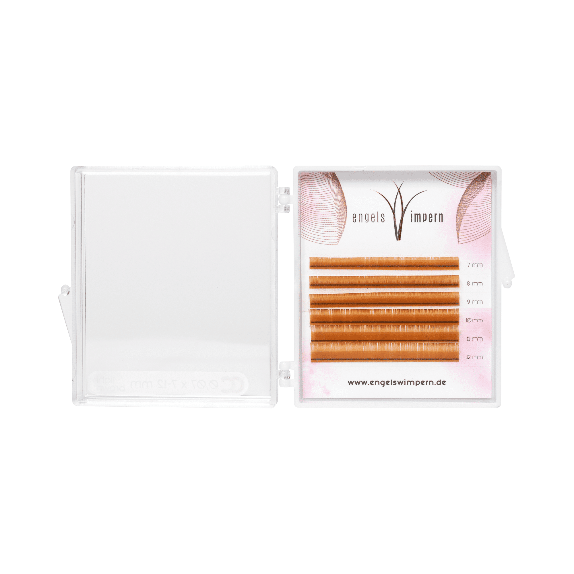 🎁 LIGHT BROWN 0,07 Mini Mixbox 7- 12mm (100% off)