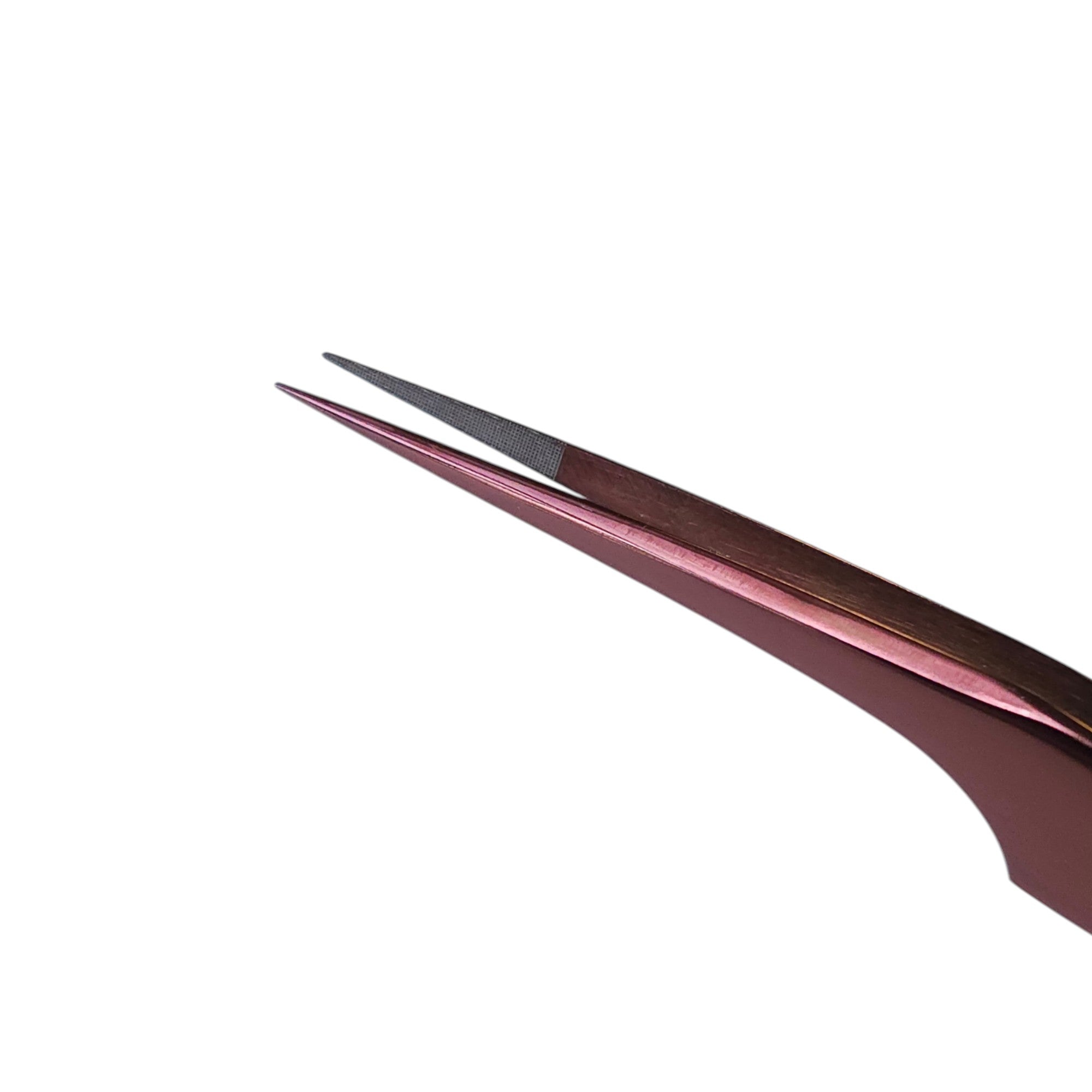 NANO COLLECTION – Uriel | Gerade Isolationspinzette Rosegold | 12 cm