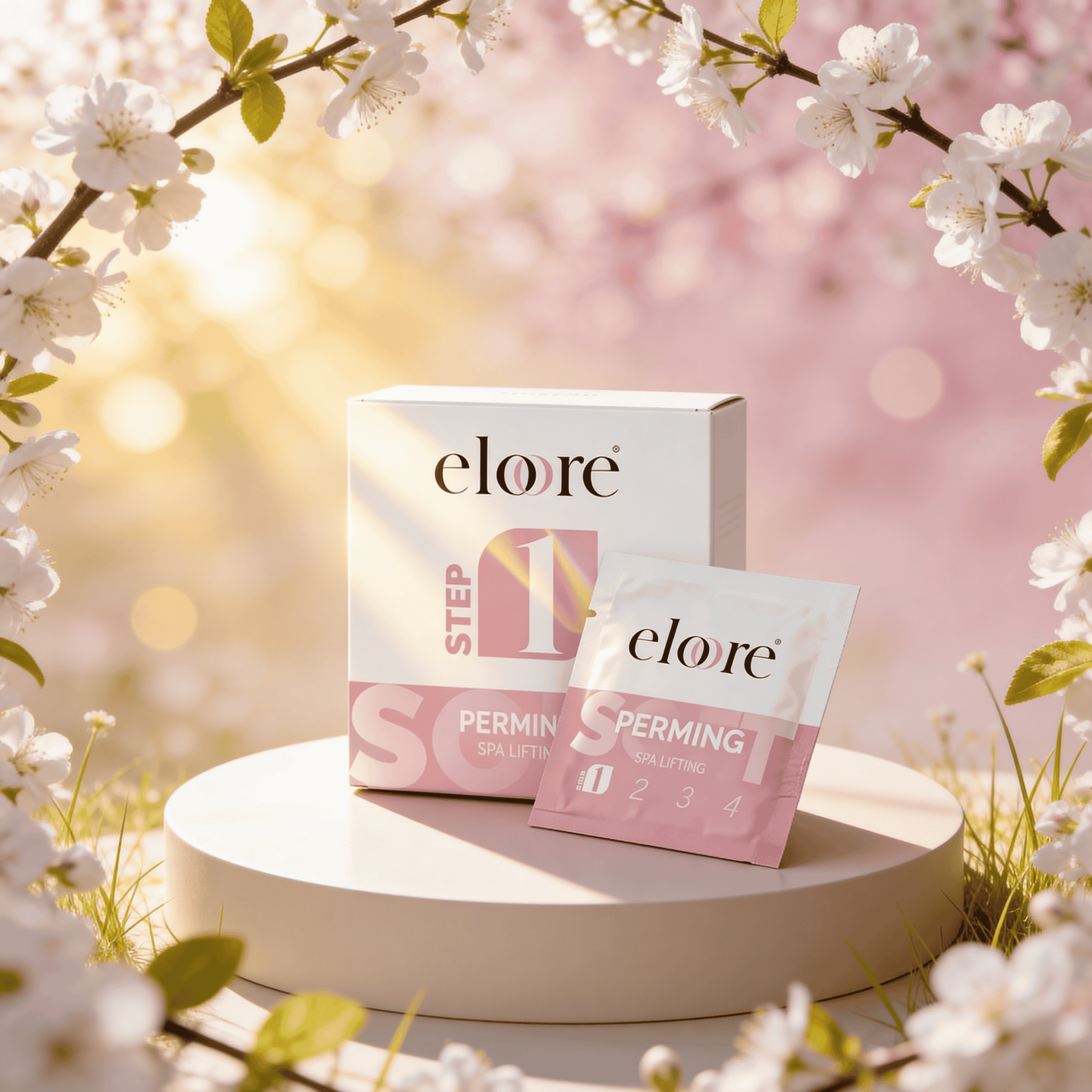 eloore Cysteamine Soft Lifting System Perming Lotion für Korean Lash Lifting und hautschonendes Brow Lifting