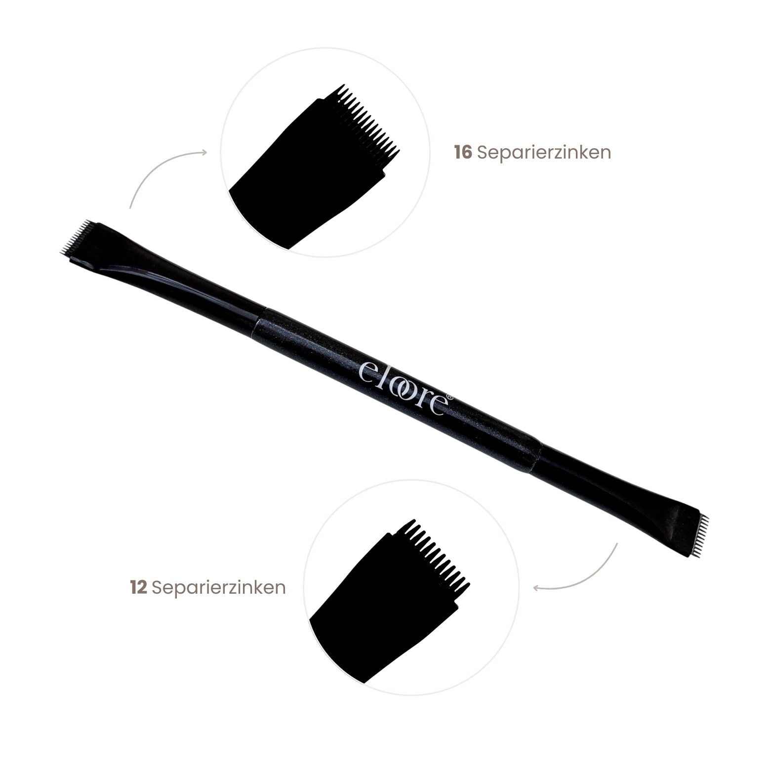 eloore® DUO Lifting-Formpinsel / Separator – 12 + 16 Separierzinken