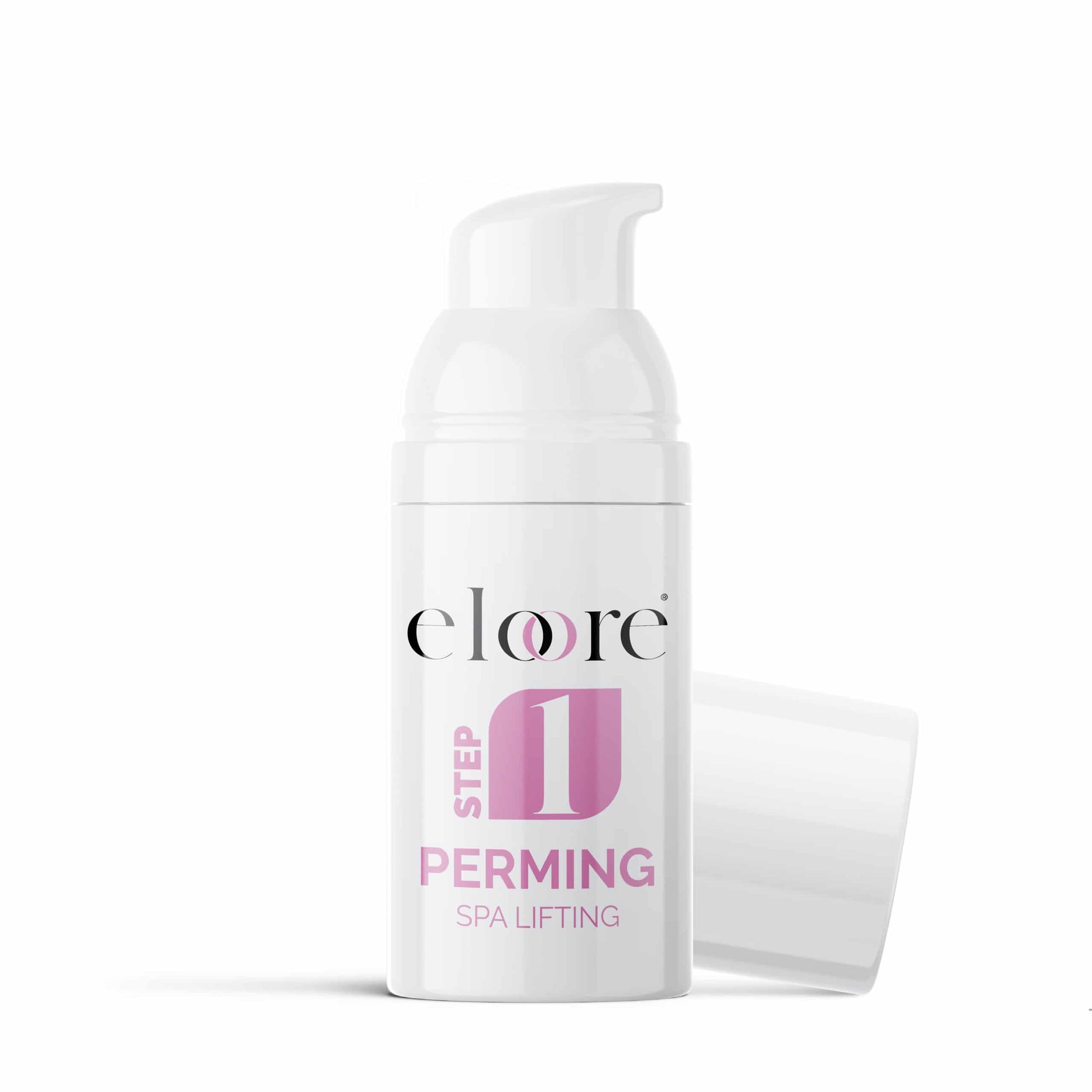 Flasche mit 10ml eloore Cysteamine Perming Lotion für Wimpern und Augenbrauen