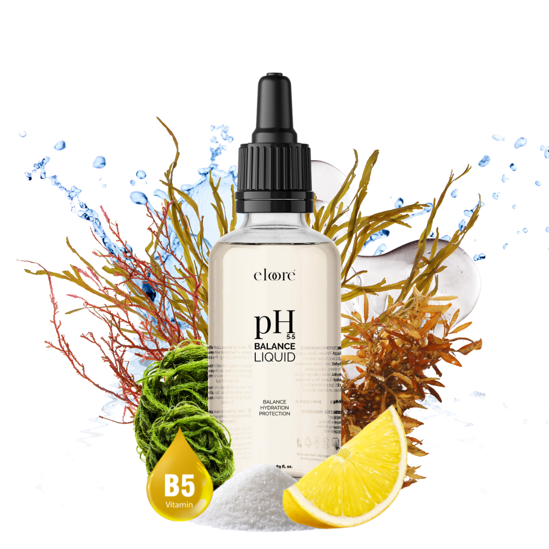 eloore® pH Balance Liquid mit Zitrone, Algen und Vitamin B5 – feuchtigkeitsspendendes Profi-Produkt für Lash und Brow Lifting.