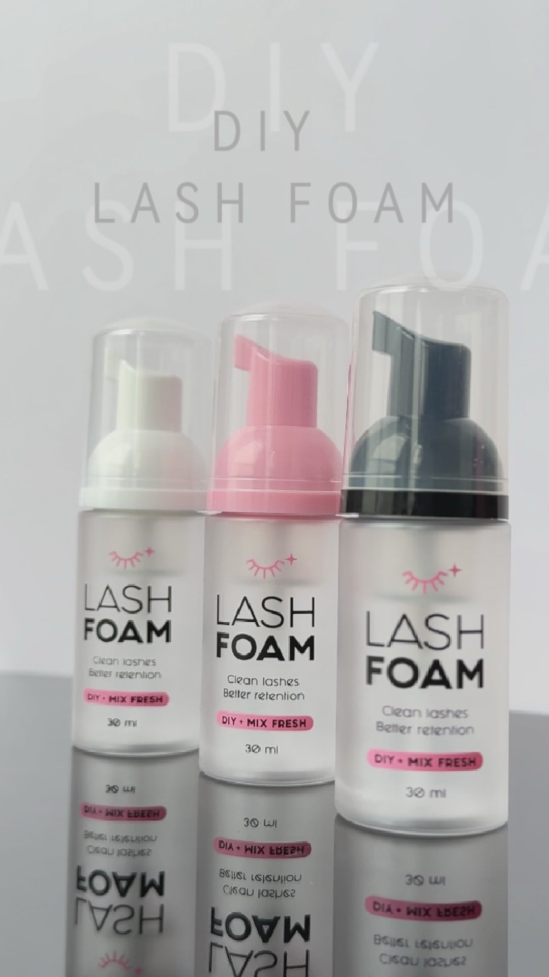 Video laden: DIY Lash Foam Starter Set