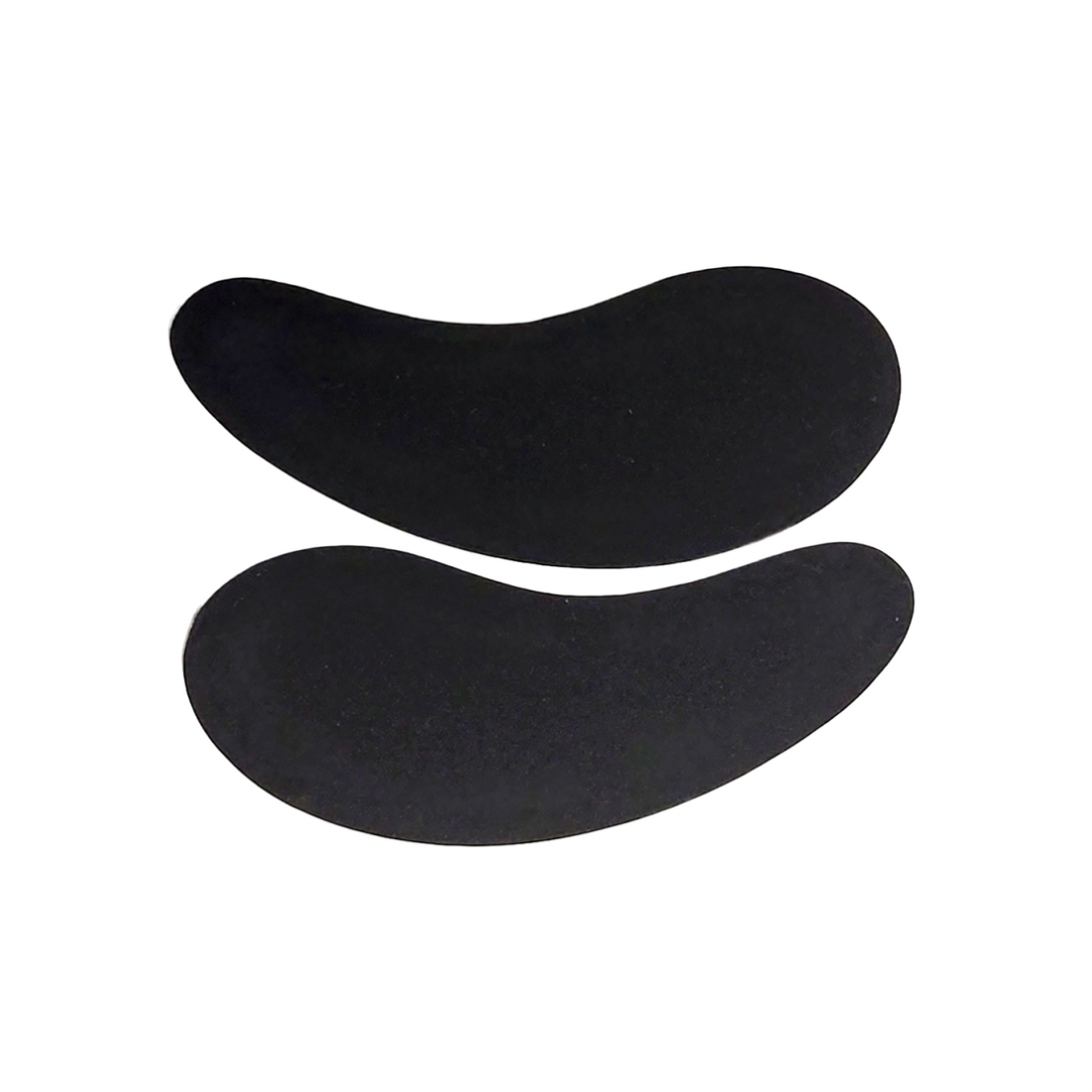 Schwarze Hydrogel Augenpads  | UV & LED Wimpernverlängerung | 50 Paar | 100 Stück