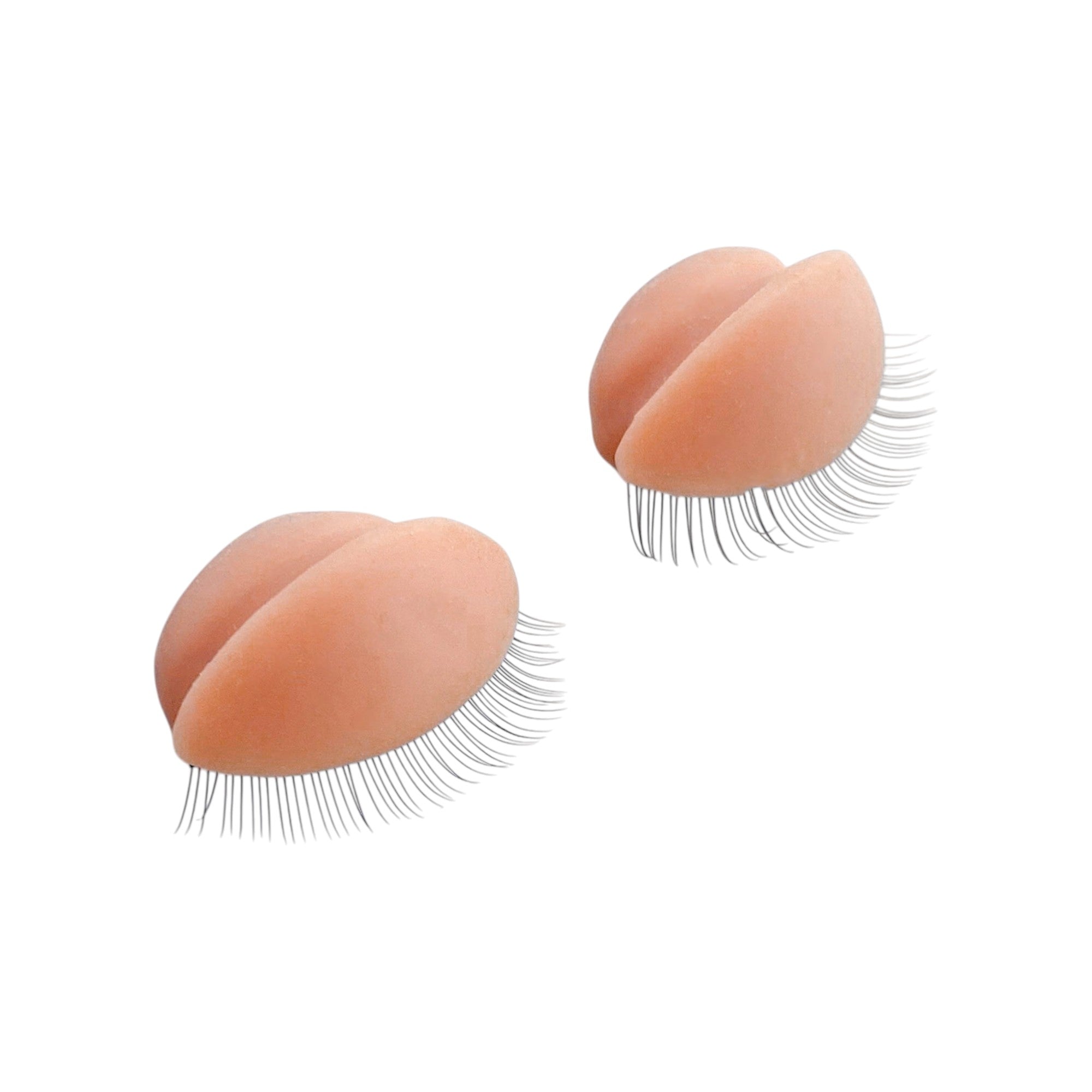 Ersatz-Augen Set (3 Paar) für Wimpern Trainingspad – Silikon Übungseinsätze mit Wimpern