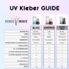 UV-Kleber Guide für Wimpernverlängerung: Unterschiede zwischen Bliss, Amethix und Hope Pro