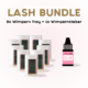 Individuelles Lash Bundle mit 9 Wimperntrays und Kleber nach Wahl