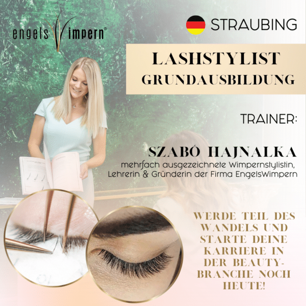 Starte deine Karriere als Wimpernstylist mit Hajnalka Szabo: Entdecke unsere Grundausbildung in Straubing und verwandle deine Leidenschaft für Schönheit in einen Beruf. Lerne von Experten und meistere die Kunst der Wimpernverlängerung.