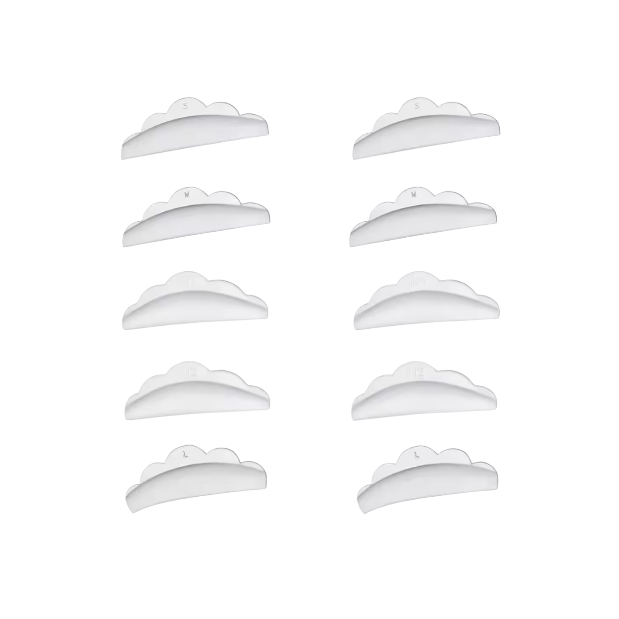 Wolken Silikonpads Set