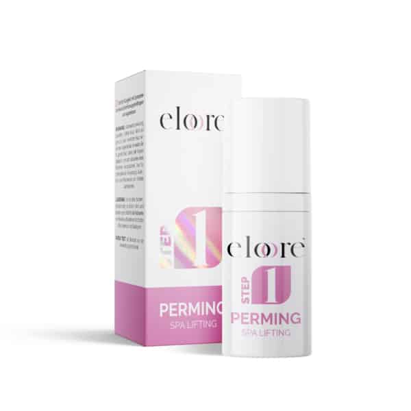 Elore Cysteamine Basierte 10ml Perming Lash & Brow Lifting Lotion Wimpern- und Augenbrauenlifting-Lotion mit Cysteamine Elore Perming Lotion in weiß-rosa Design